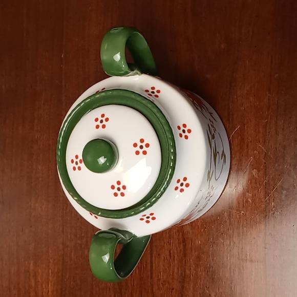 Temp-tations by Tara Tesher Holiday Cardinal and Holly Cream and Sugar Jars - Picture 4 of 9